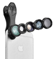 Комплект объективов Apexel 5-in-1 DG5H для смартфона