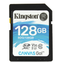 Карта памяти Kingston SDXC 128Gb V30 UHS-I U3