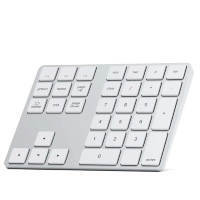 Беспроводной блок клавиатуры Satechi Aluminum Extended Keypad Серебряный