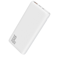 Внешний аккумулятор Baseus Bipow PD+QC 10000mAh 18W Белый