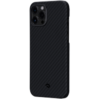 Чехол Pitaka MagEZ для iPhone 12 Pro Max Чёрный/Серый